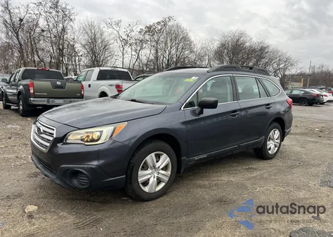 2015 Subaru Outback 2.5I из США, поврежденный, VIN 4S4BSAAC3F3233343